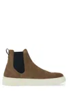 Woolrich Leather Boot In Brown