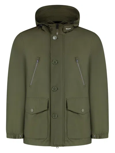 WOOLRICH MEN'S LIGHT RAMAR HOODED PARKA