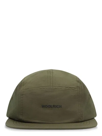 WOOLRICH MEN'S LOGO BASEBALL CAP