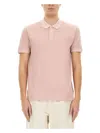 Woolrich "mackinack" Polo Shirt In Pink
