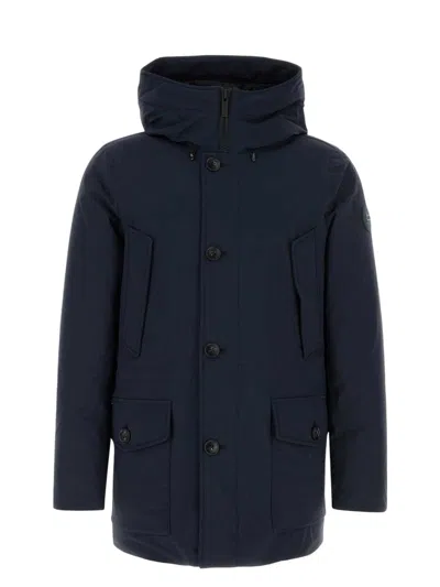 WOOLRICH MEN'S MIDNIGHT STRETCH NYLON DOWN JACKET