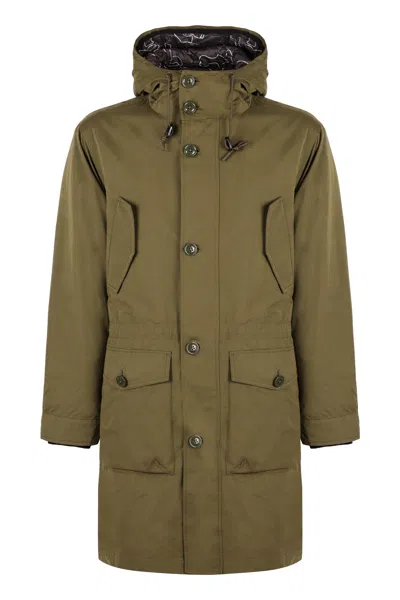 WOOLRICH MEN'S MOUNTAIN CLOTH HOODED PARKA