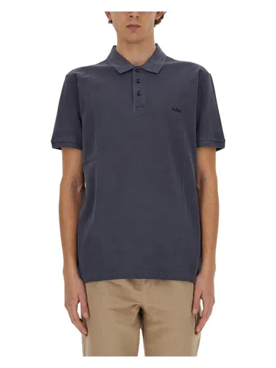 WOOLRICH MEN'S POLO CON LOGO T-SHIRT
