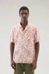 Woolrich Men Tropical Coral Sand Size S
