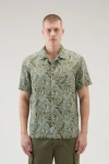 Woolrich Men Tropical Sage Size M In Tropical Sage
