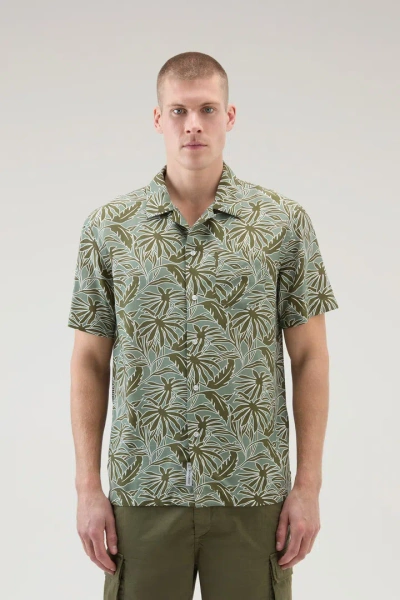 Woolrich Men Tropical Sage Size M