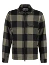 Woolrich Giacca Camicia Alaskan Check In Green