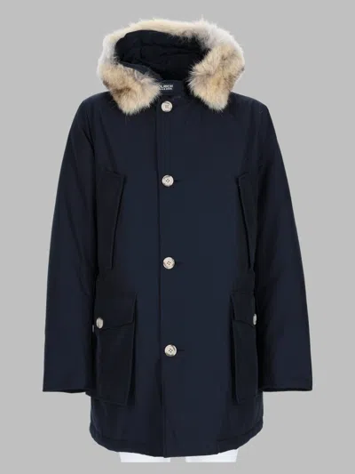 Woolrich Men's Wool-blend Sports Jacket In Blue