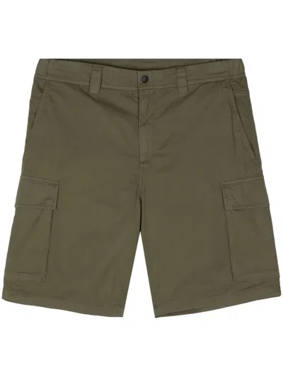WOOLRICH MID-RISE COTTON CARGO SHORTS