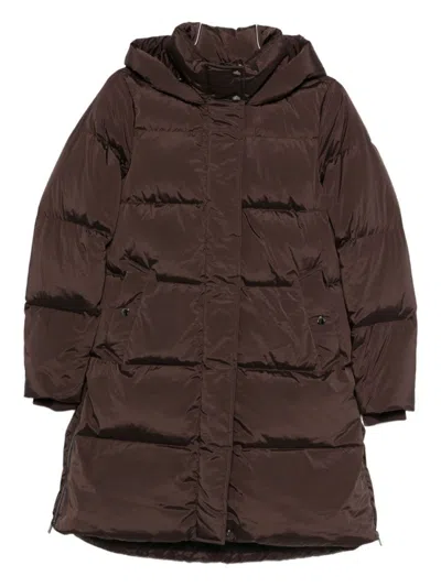 WOOLRICH MID-THIGH LENGTH QUILTED JACKET