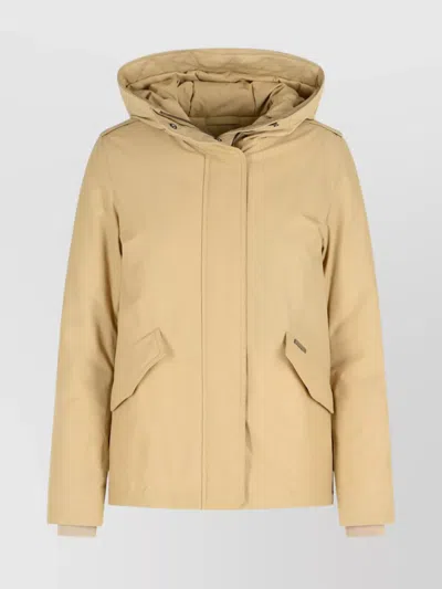 WOOLRICH 'MILITARY' COTTON BLEND JACKET