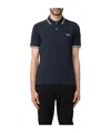 Woolrich Monterey Cotton Polo Shirt In Black
