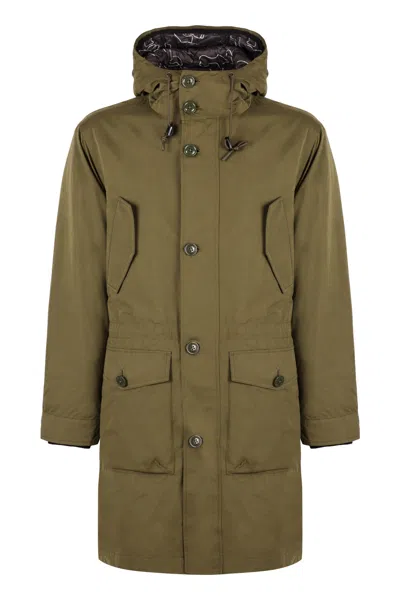 WOOLRICH MOUNTAIN CLOTH HOODED PARKA
