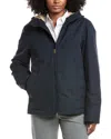 Woolrich Mountain Cloth Pacific Down Parka In Blue