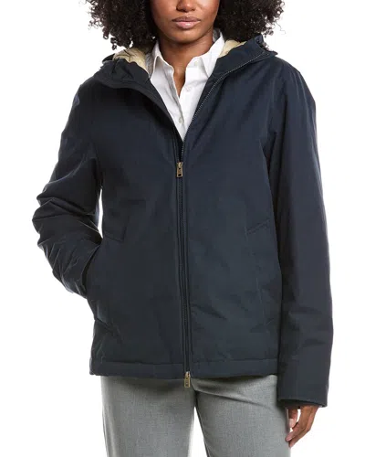 Woolrich Mountain Cloth Pacific Down Parka In Blue
