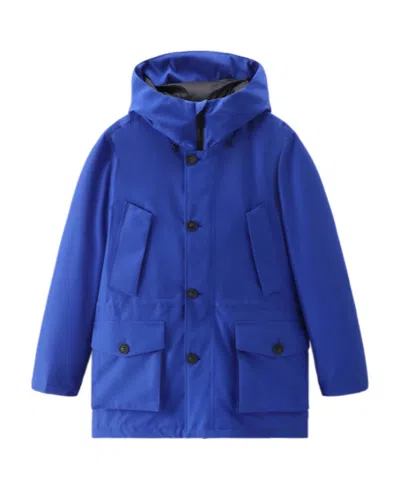 Woolrich Mountain Gtx Parka In Blue