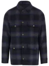 Woolrich Multi Check Pattern Wool-blend Flap Pockets Shirt In Multi