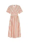 Woolrich Woman's Color White Size L In Multicolor