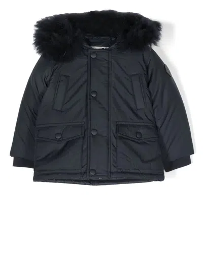 Woolrich Babies' My First Parka In Blu
