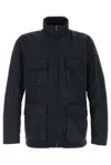 Woolrich Navy Blue Polyester Urban Field Jacket
