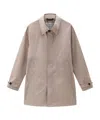 Woolrich Beige Giacca City Carcoat