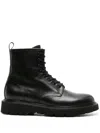 Woolrich New City Leather Boots In Black