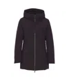 Woolrich New Firth Down Parka In Black