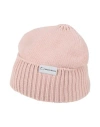Woolrich Newborn Girl Hat Blush Size 0 Polyamide, Viscose In Pink