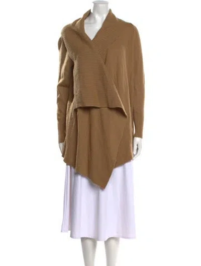 Pre-owned Woolrich Nylon Cowl Neck Sweater In Neutral