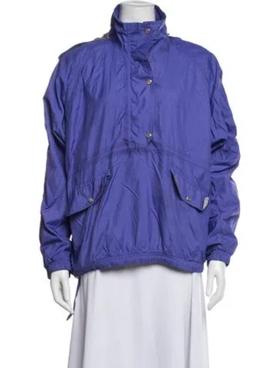 Pre-owned Woolrich Nylon Jacket In Purple