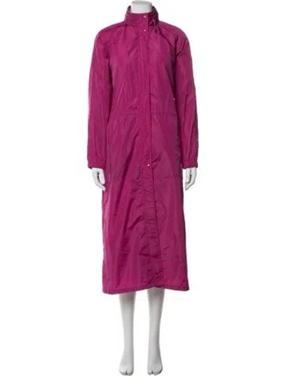 Pre-owned Woolrich Nylon Parka In Purple