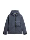 Woolrich Olmetex Jacket In Gray
