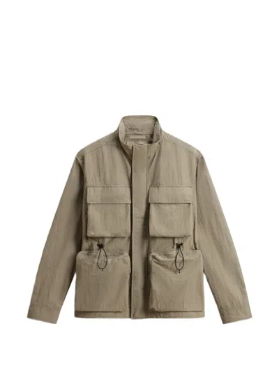 Woolrich Olmetex Jacket In Brown