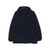 Woolrich Hooded Jacket In Blue