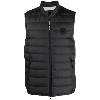 Woolrich Sundance Gilet In Black