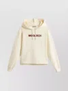Woolrich Logo Embroidered Drawstring Hoodie