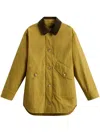 Woolrich Oversized Jacket In Green