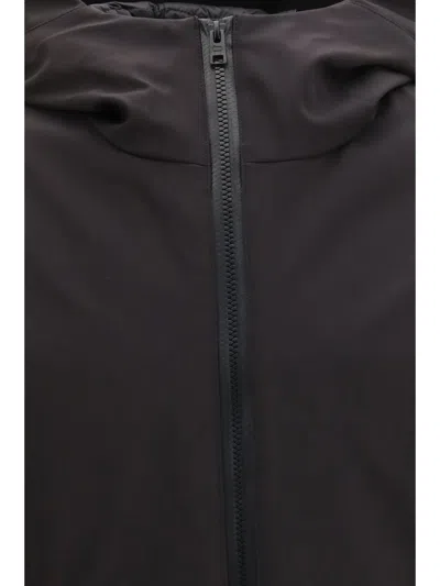 Woolrich Pacific Down Jacket In Black