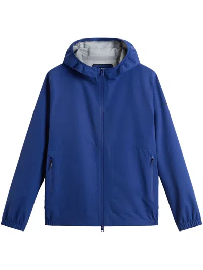 Woolrich Pacific Jacke Im Layering-look In Blau
