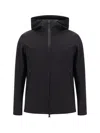 Woolrich Pacific Soft Jacket In Black