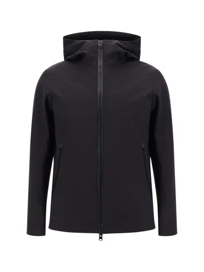 Woolrich Pacific Soft Jacket In Black