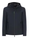 Woolrich Softshell Pacific Jacket For Outdoor In Blue