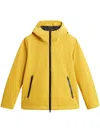 Woolrich Pacific Soft Shell Jacket In Yellow
