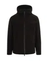Woolrich Pacific Jacket In Tech Softshell In Black