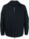 Woolrich Slim Fit Pacific Two Layers Hooded Jacket In Blue