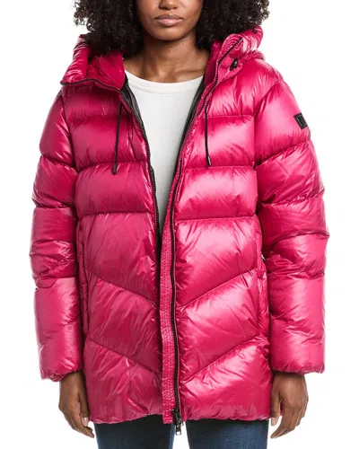 Woolrich Packable Birch Down Jacket In Pink