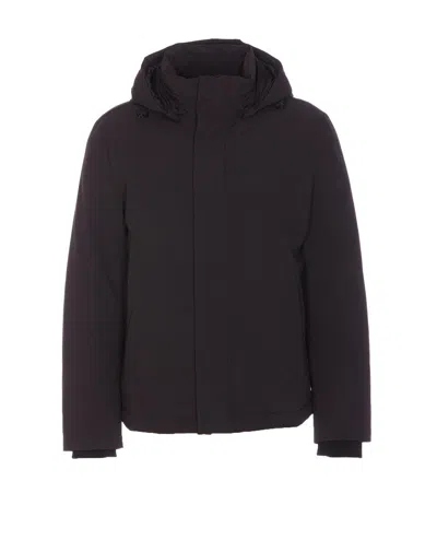 WOOLRICH PADDED DETACHABLE HOODED JACKET