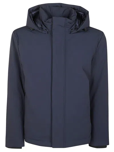 WOOLRICH PADDED DETACHABLE HOODED JACKET