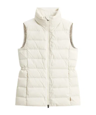 WOOLRICH PADDED HIGH-NECK GILET