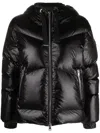 Woolrich Nylon Down Jacket In Black